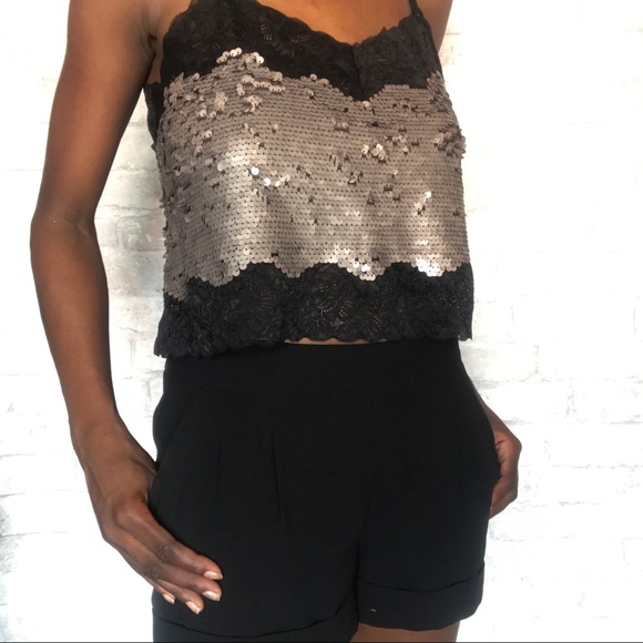 EXPRESS | Black Low waist shorts - Picture 6 of 6